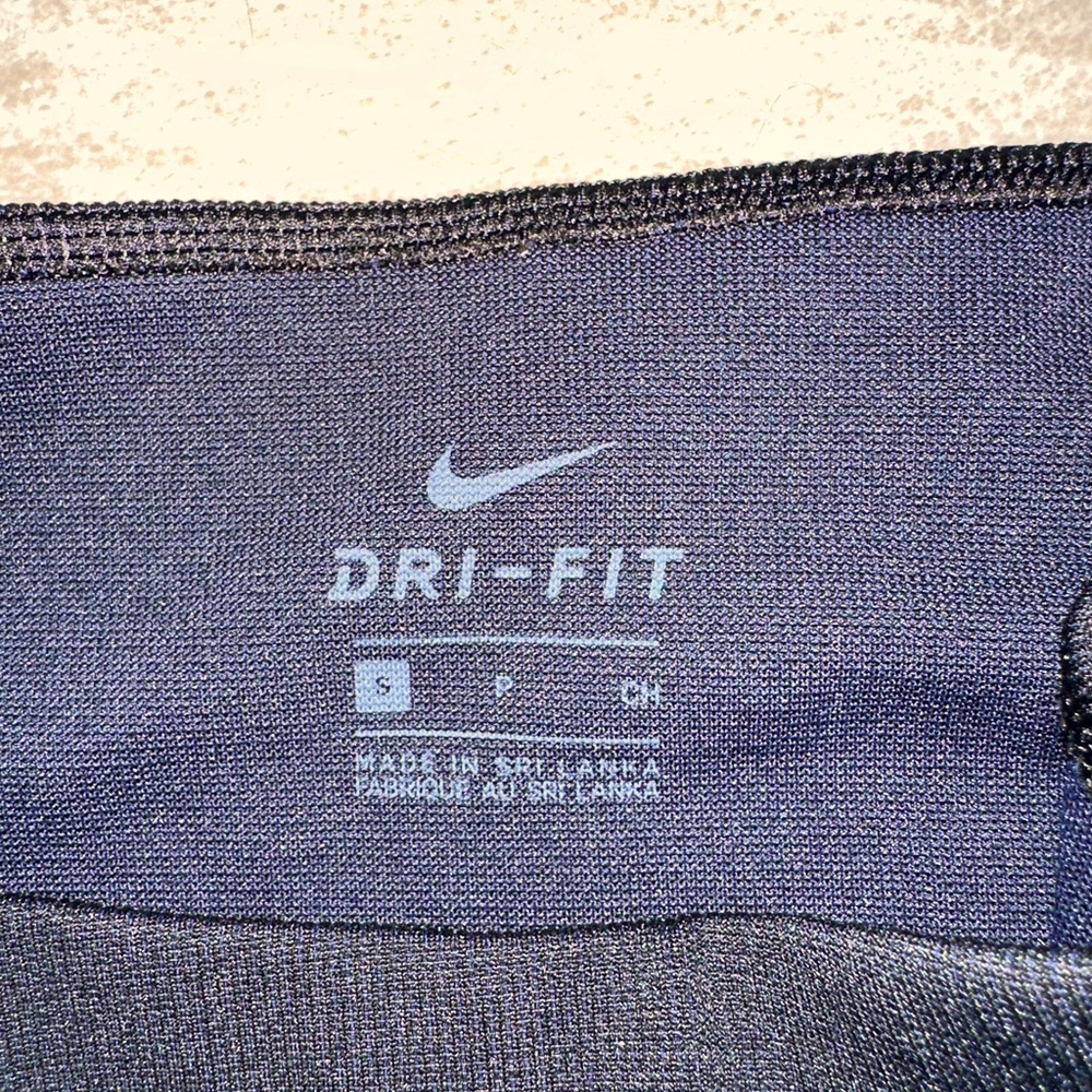 Black and Blue Nike Leggings small